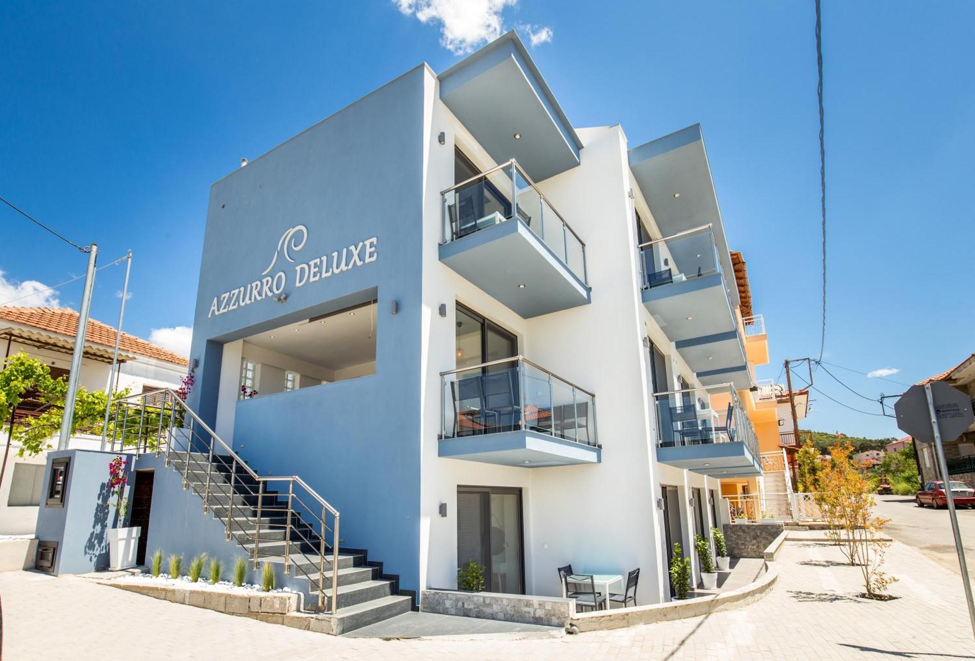 New Azzurro Deluxe Hotel Limenaria  Buitenkant foto