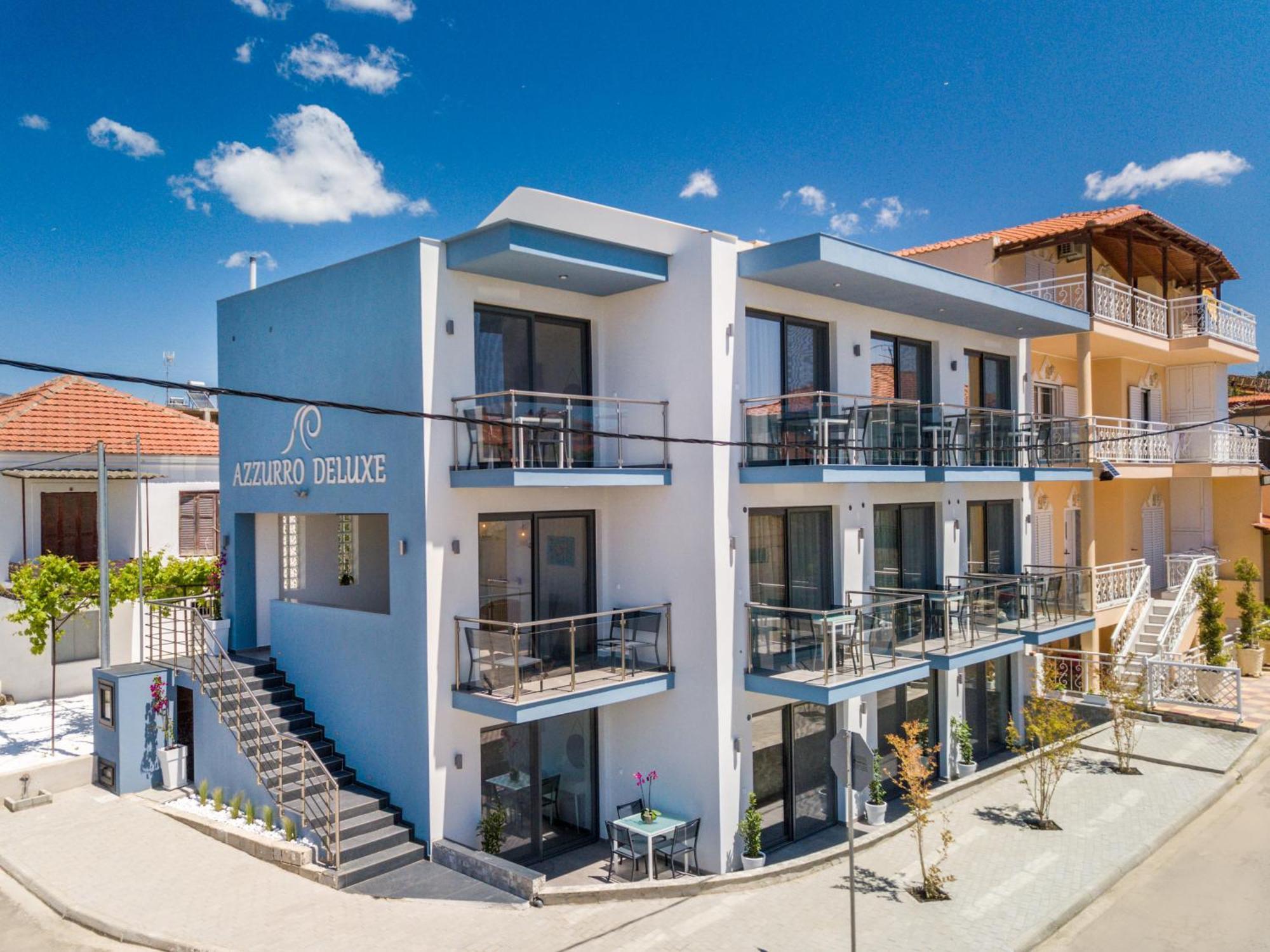 New Azzurro Deluxe Hotel Limenaria  Buitenkant foto